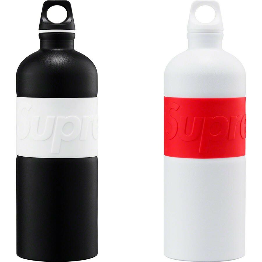 -(C02)-SUPREME SIGG CYD 1.0L WATER BOTTLE 黑/白-SS19A30