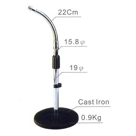 YHY MK-180 桌上型麥克風架 伸縮直桿+鵝管 MK180 Microphone stand 可加購夾頭