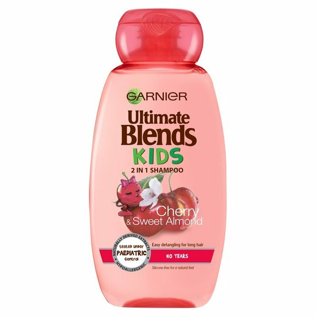 GARNIER Ultimate Blends Kids Cherry n Almond No Tears Shampoo  250ml
