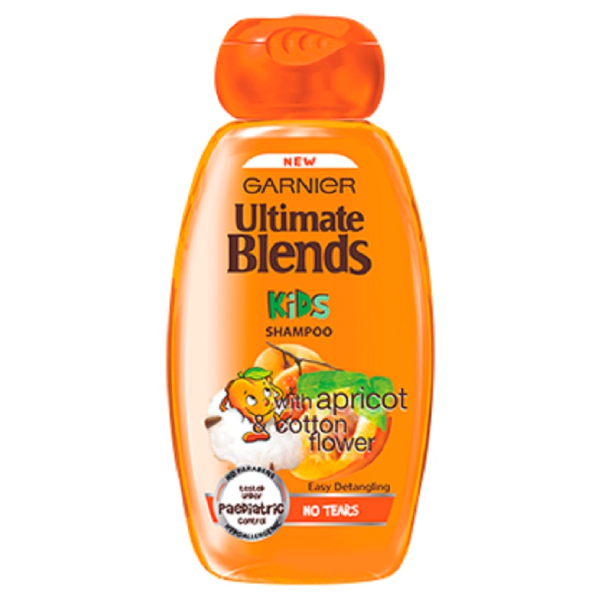 GARNIER Ultimate Blends Kids Apricot n Cotton Flower No Tears Shampoo  250ml