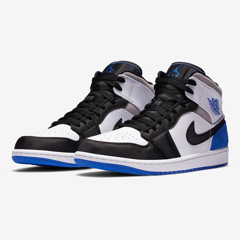 Air Jordan 1 Mid Union Hyper Royal 852542 102