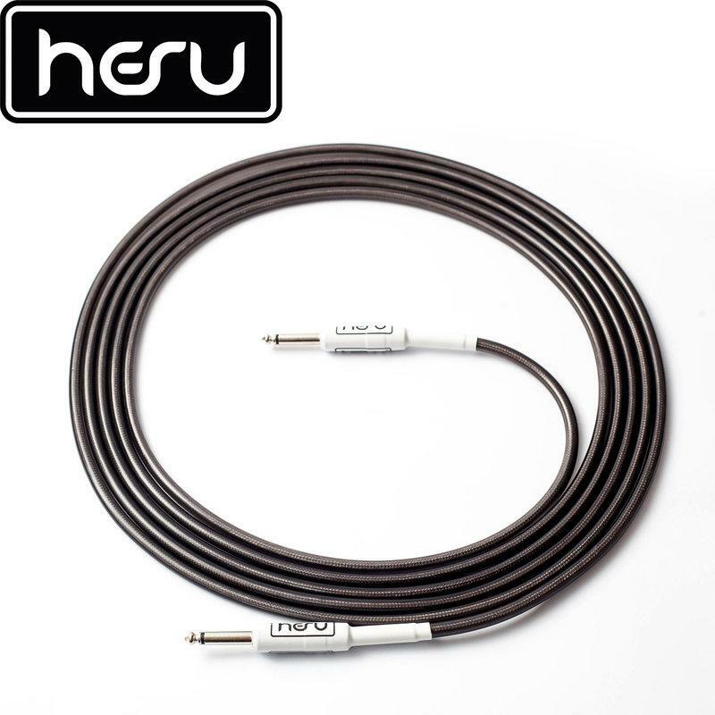 10呎導線 (雙直頭) Hesu波蘭手工導線 Black系列 BLACK-10SS