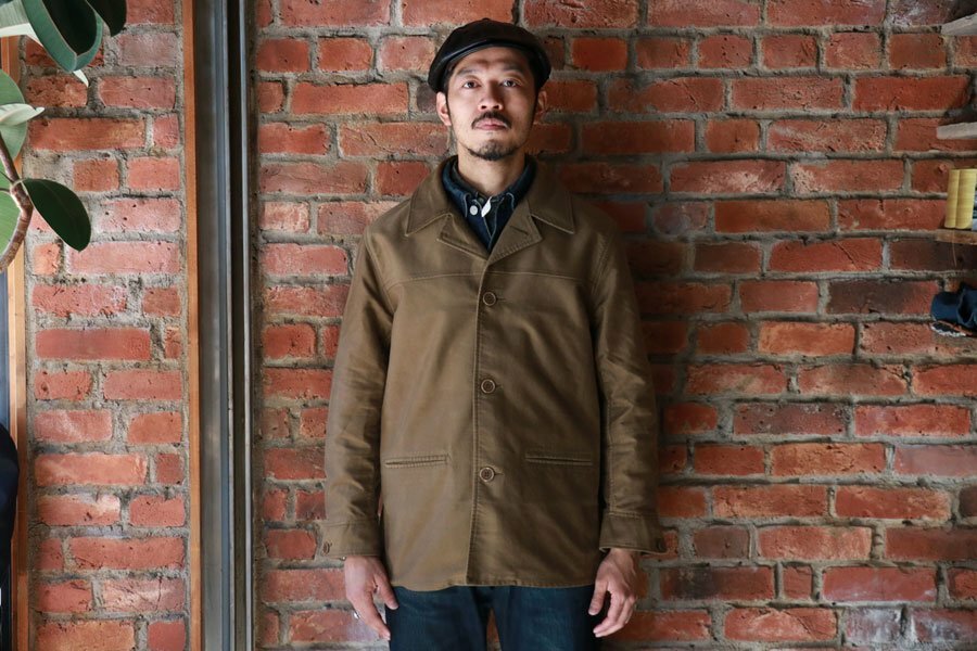 TROPHY CLOTHING - HERCULES MOLESKIN COAT 厚磅磨面車大衣