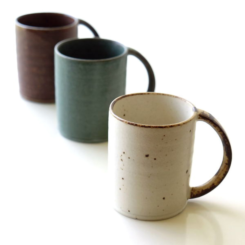 KOYOTOKI Mino-yaki Coffee Mug Ivory White