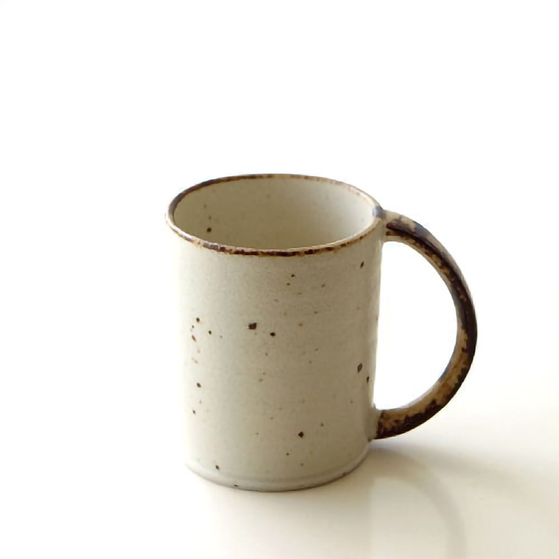 KOYOTOKI Mino-yaki Coffee Mug Ivory White