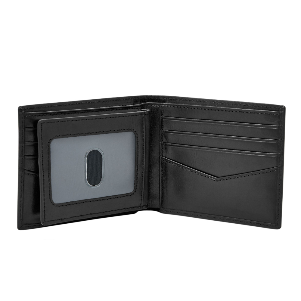 Ryan 黑色真皮實用RFID皮夾 男ML3829001