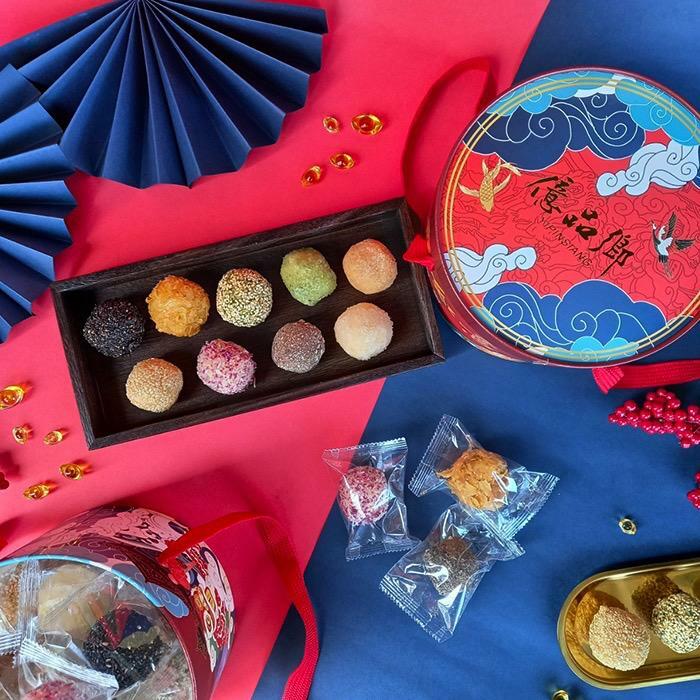 億品鄉2022年如意五行球新年桶禮盒