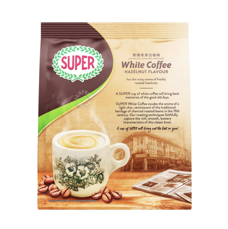 Super 3合1 炭燒榛子白咖啡