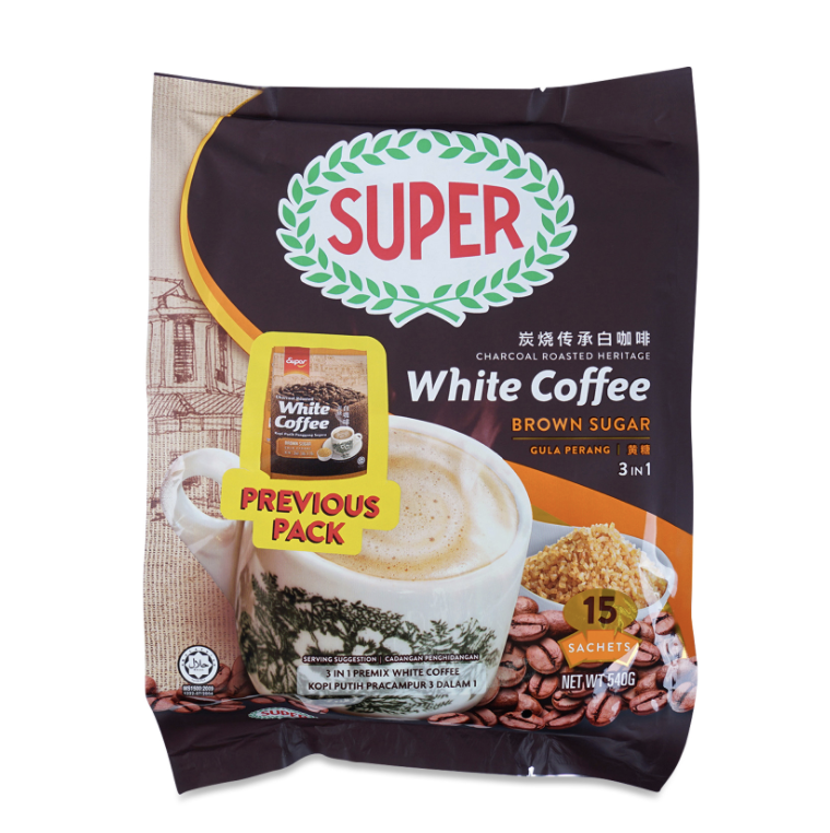 Super 3合1 炭燒黃糖白咖啡