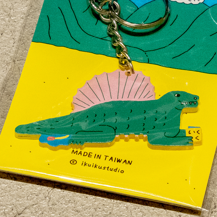 いくいく小高潮色計事務所｜壓克力鑰匙圈｜D