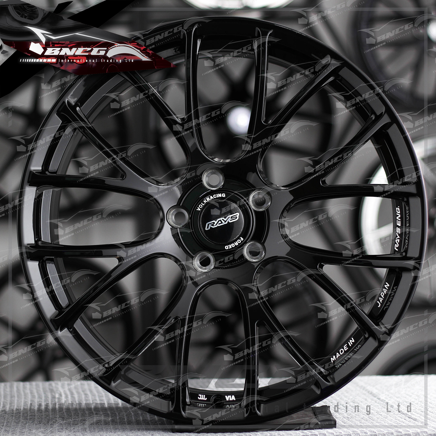 單片式 萬噸鍛造工藝輪圈 Rays G16 改裝 高強度 輕量化 客製化 訂製鋁圈