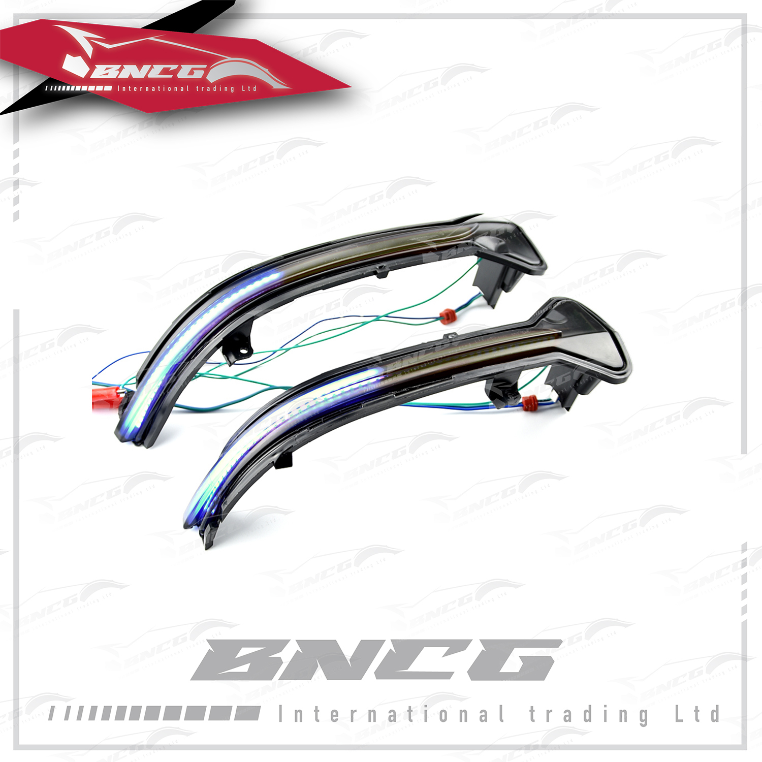 寶馬 BMW G20 G21 G2x 19-20年 改裝 外觀件 燈飾 後照鏡 一抹藍 跑馬燈 流水燈 方向燈【一對裝】