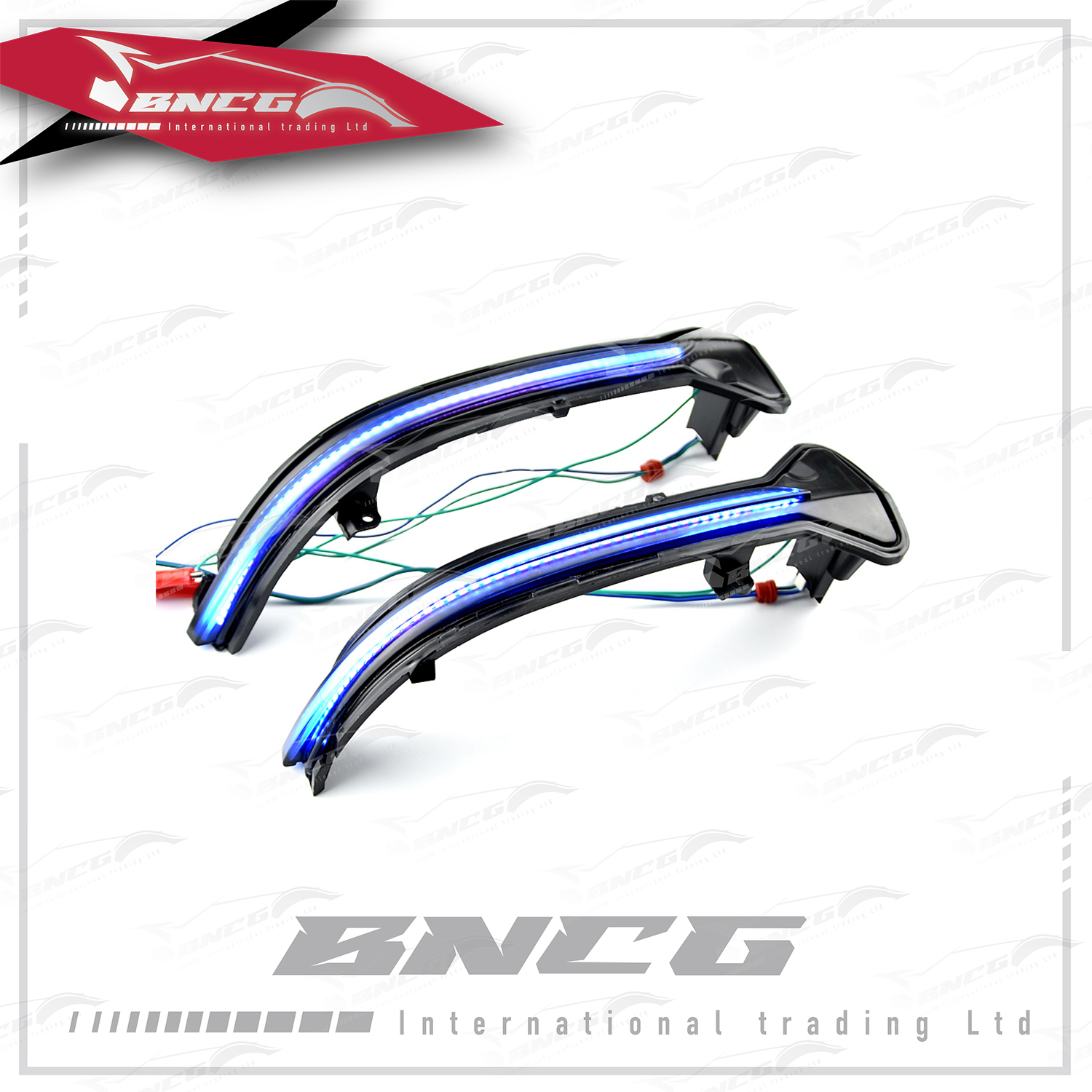 寶馬 BMW G20 G21 G2x 19-20年 改裝 外觀件 燈飾 後照鏡 一抹藍 跑馬燈 流水燈 方向燈【一對裝】