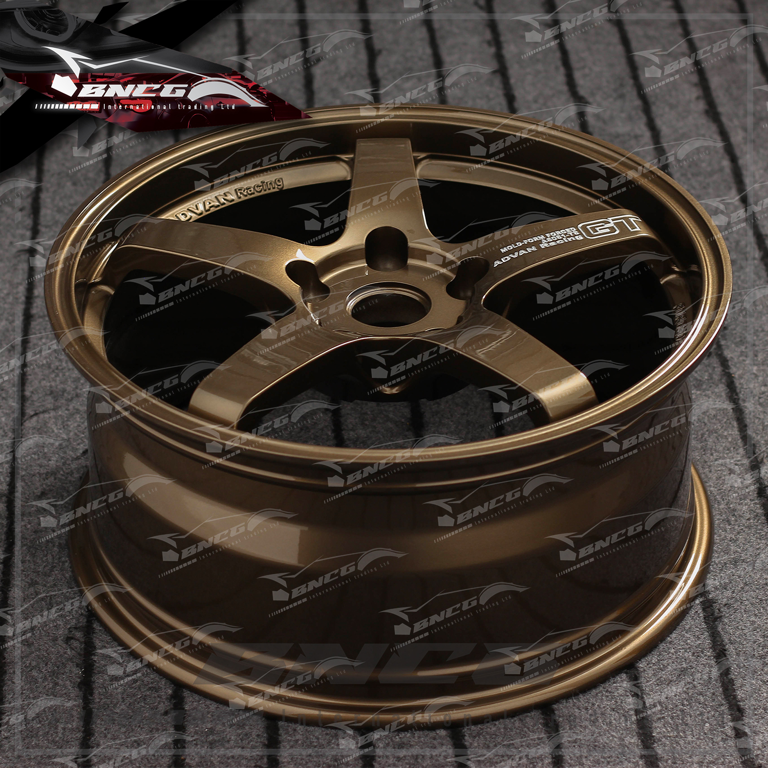 單片式 萬噸鍛造工藝輪圈 ADVAN ET37 品牌訂製鋁圈 改裝 高強度 輕量化 客製化 訂製鋁圈