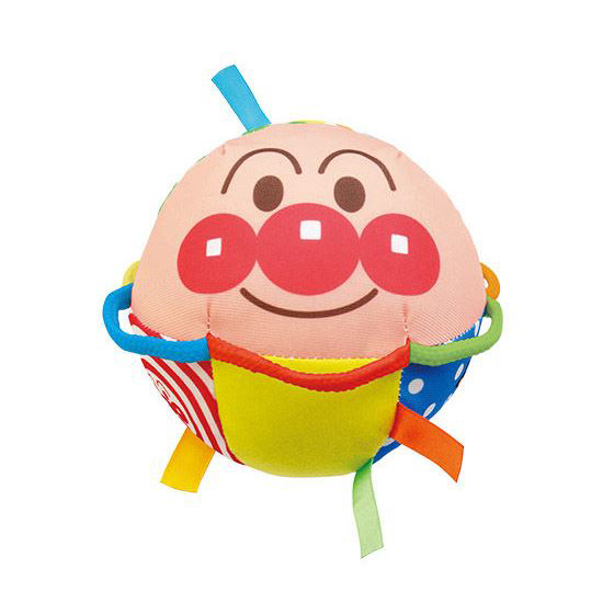 麵包超人嬰兒手握圓布球