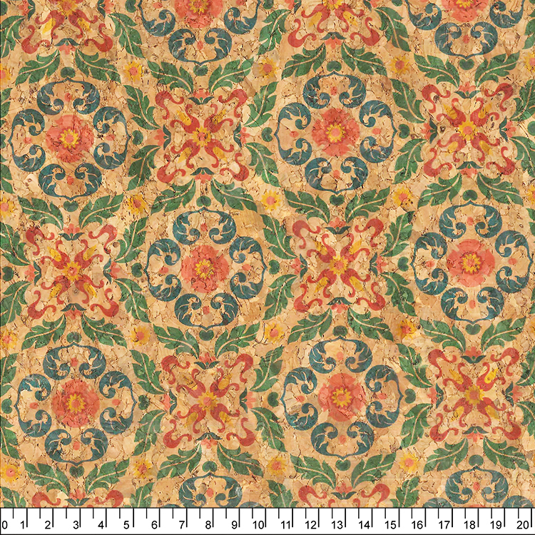 軟木壓紋布料-019