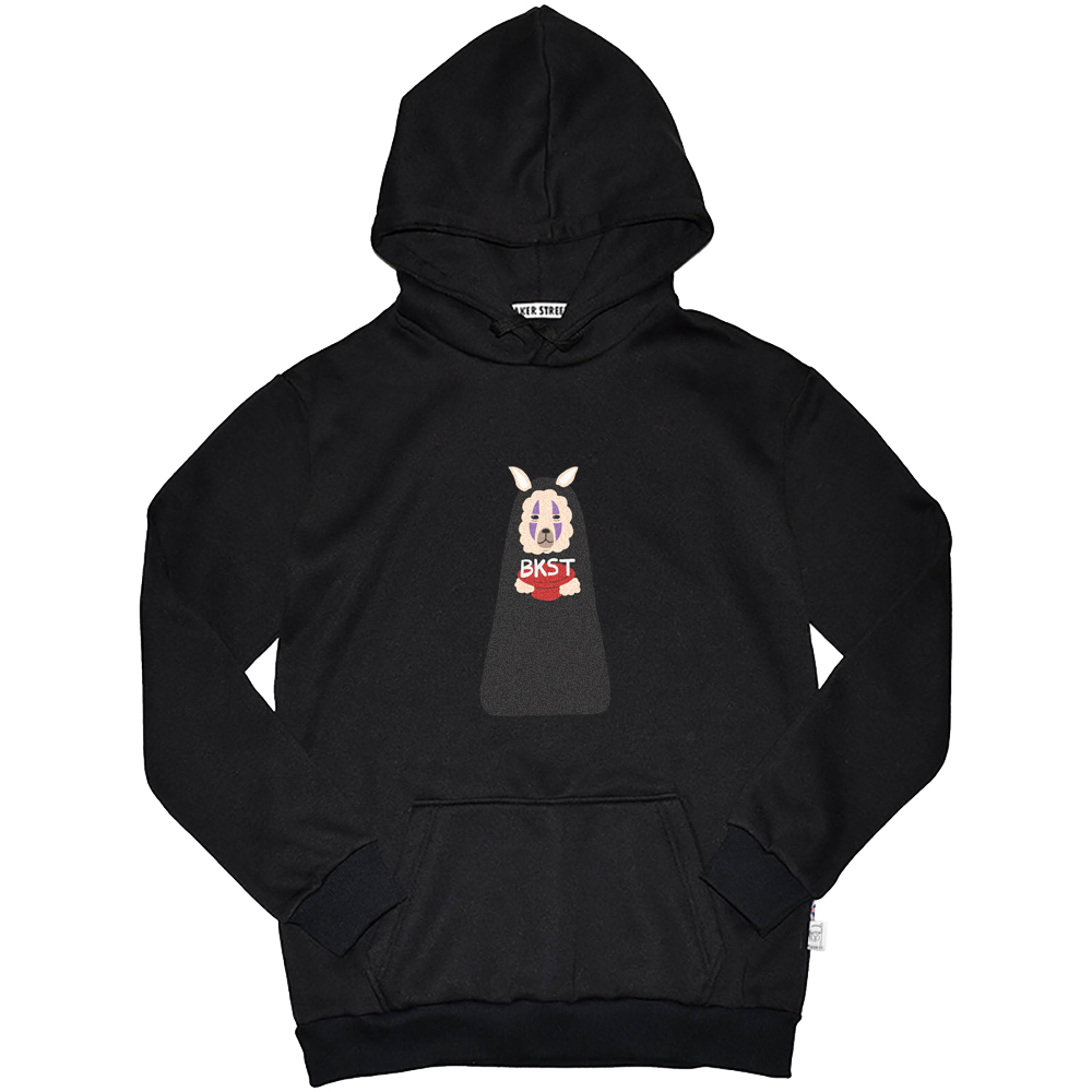 Kaonashi Alpaca 無臉駝 高磅數長袖帽T