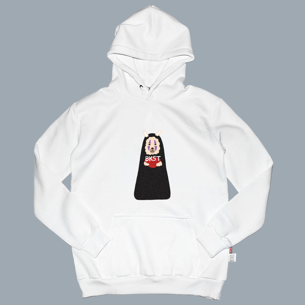 Kaonashi Alpaca 無臉駝 高磅數長袖帽T