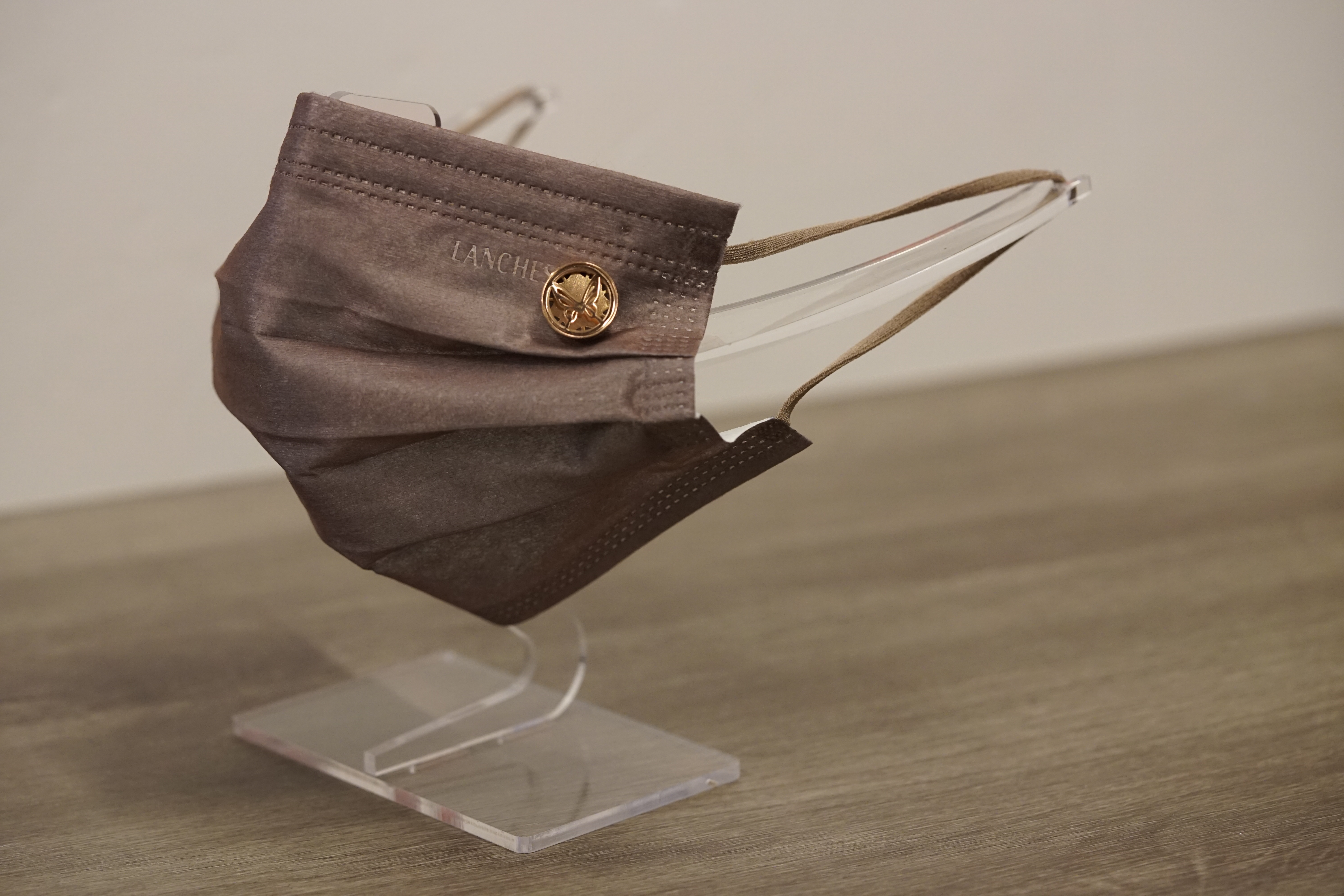 15mm 蝴蝶 圖案香薰扣 香精油釦 精油飾物 口罩/衣領適用 磁石釦 口罩香薰夾 (玫瑰金/古銅金)(連6片顏色隨機的可重用棉片)(隨機送上口罩3片)