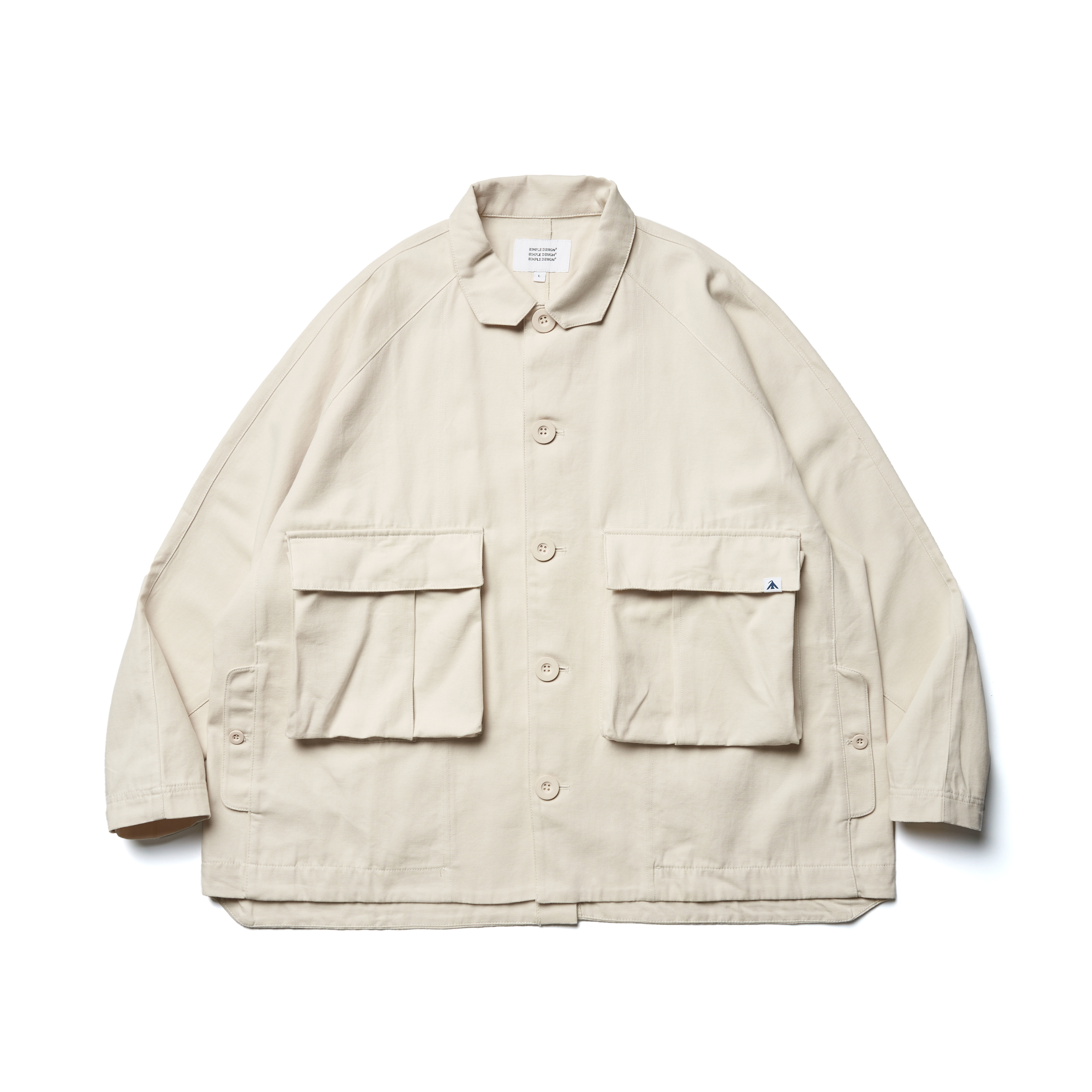 MELSIGN - Double Pocket City Jacket - Seashell