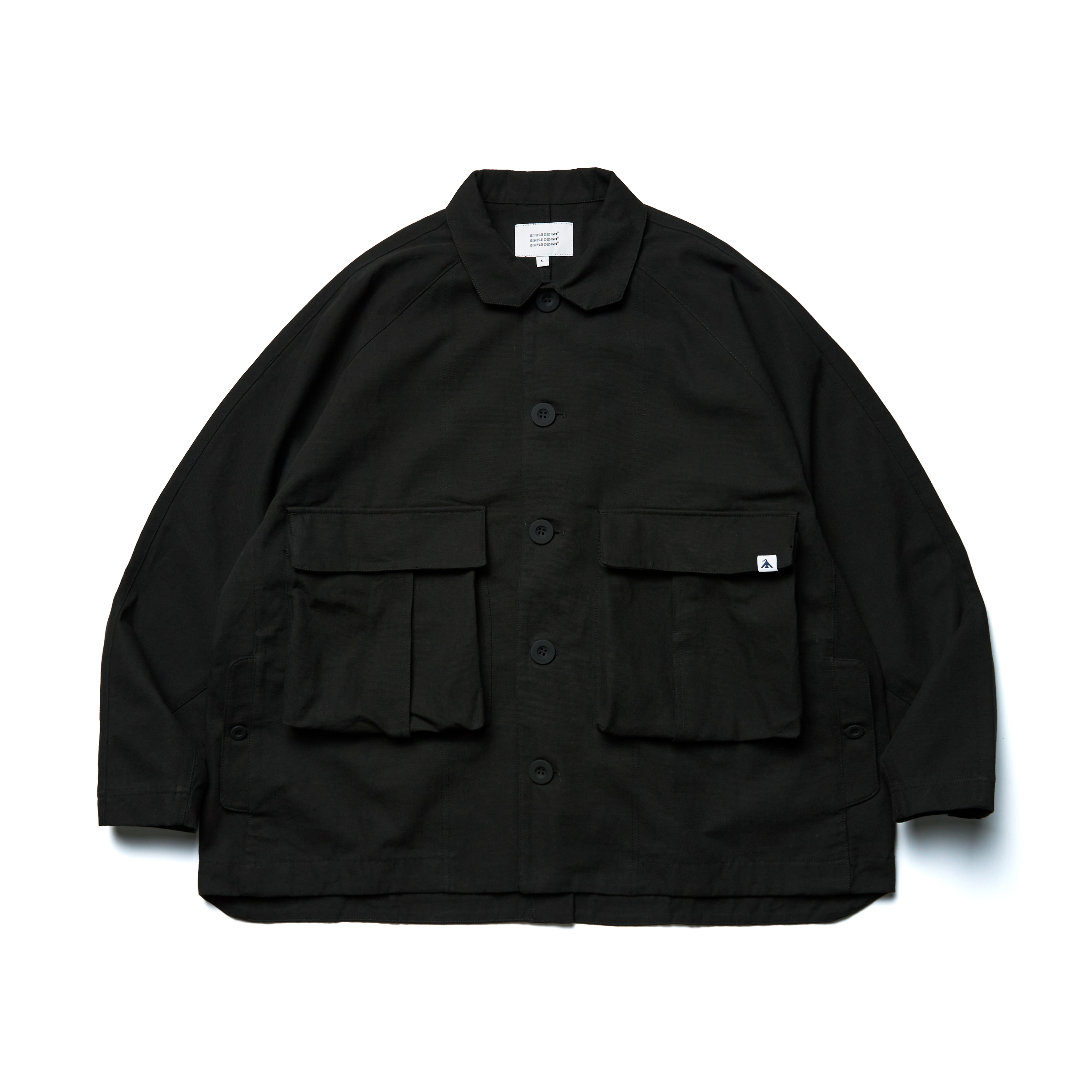 MELSIGN - Double Pocket City Jacket - Black