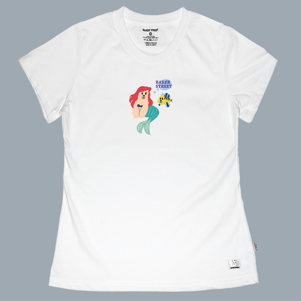 Little Mermaica 小美駝魚 女版短T