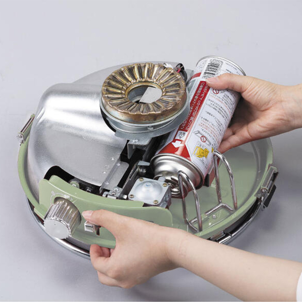 Aladdin SAG-BF02A-G 卡式瓦斯暖爐 綠色