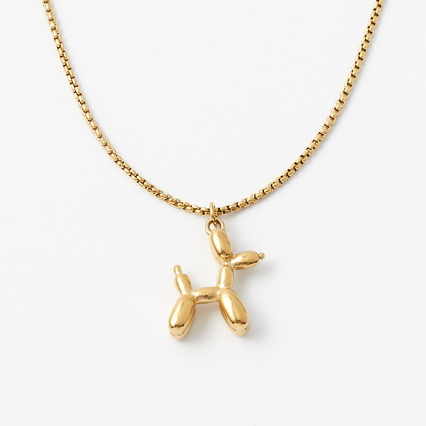 鋼飾,氣球狗,項鍊