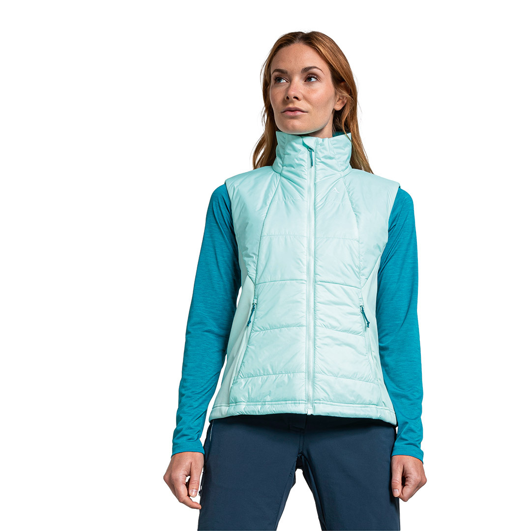【Schoffel】 女防風保暖透氣多功背心 / 1SL20-13146-水漾藍