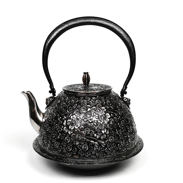 【佐藤勝久】南部羽根付型 櫻 砂鐵壺2.1L