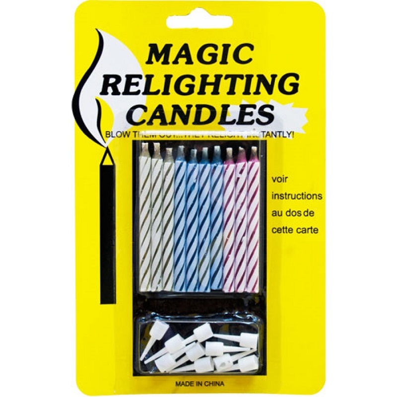 Magic Relighting Candles Birthday Party Prank