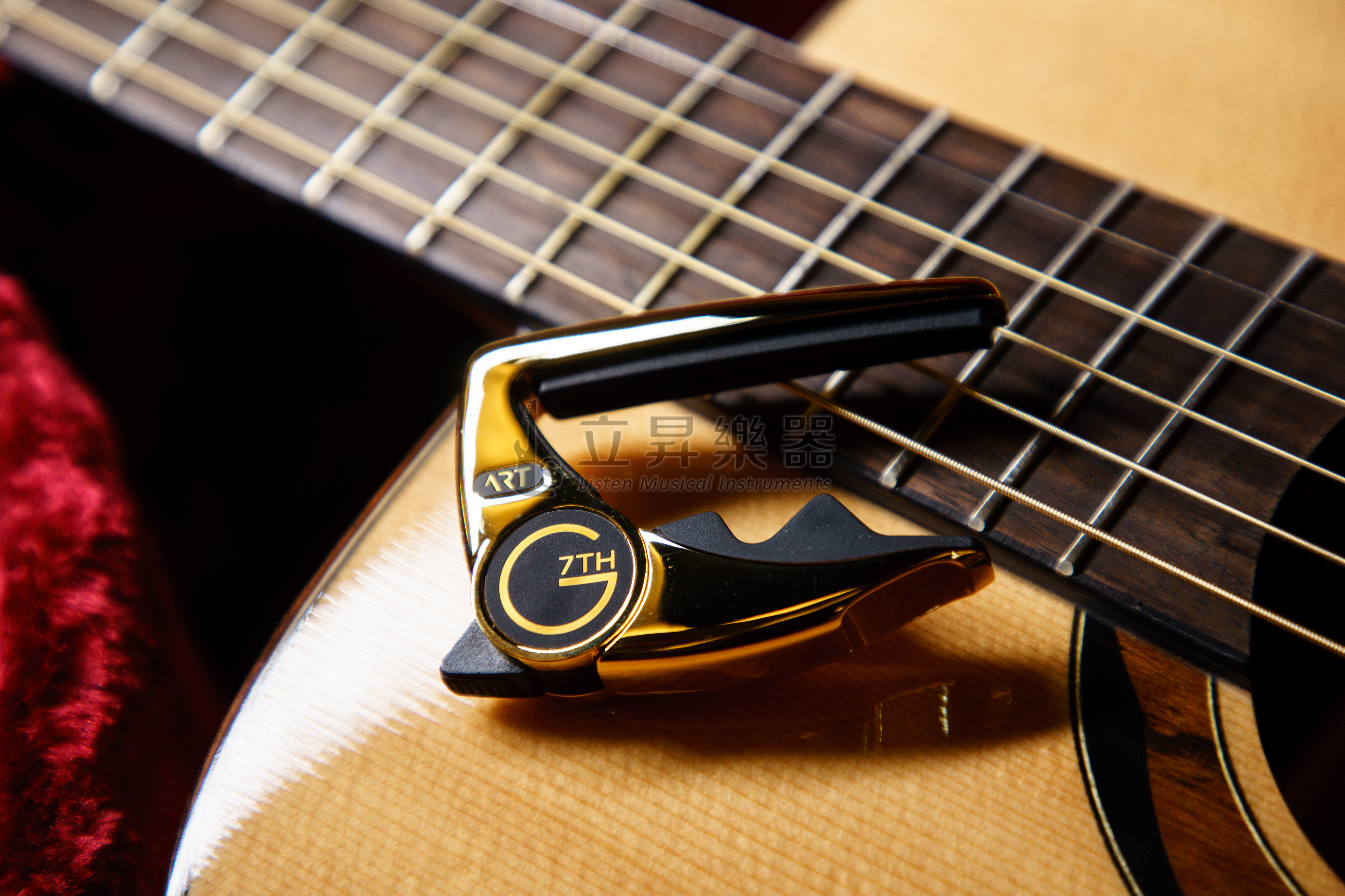 【三色可選】G7th Performance 3 ART弦墊 CAPO 木吉他 民謠吉他 電吉他 移調夾 G7OP-P3-6 系列 G7OP-P3-6-GD 金色 、 G7OP-P3-6-SV  銀色 、 G7OP-P3-6-BK 霧黑色