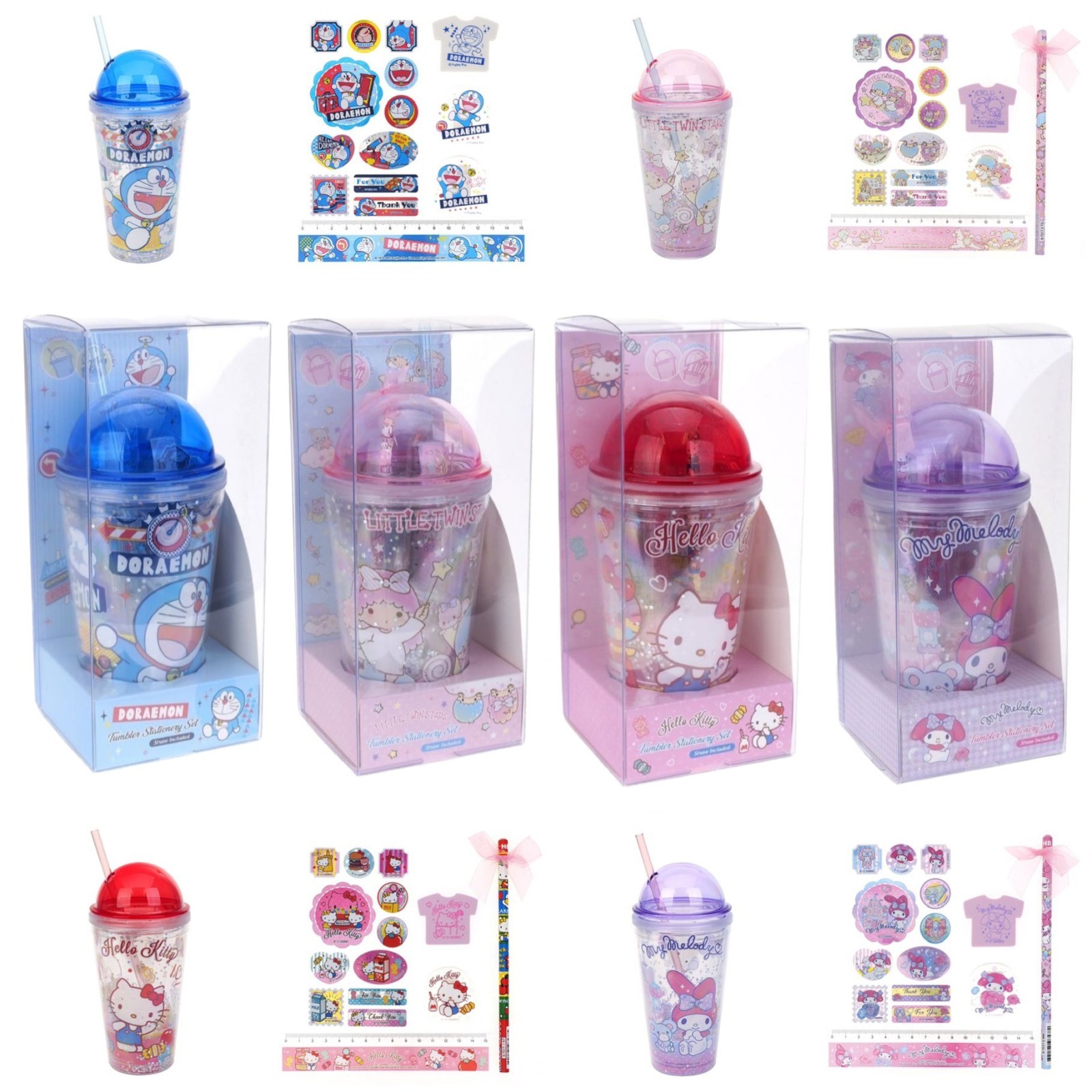 Sanrio杯裝文具套裝
