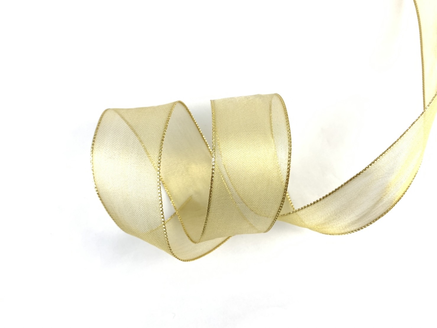 金屬光鐵絲緞帶/38mm