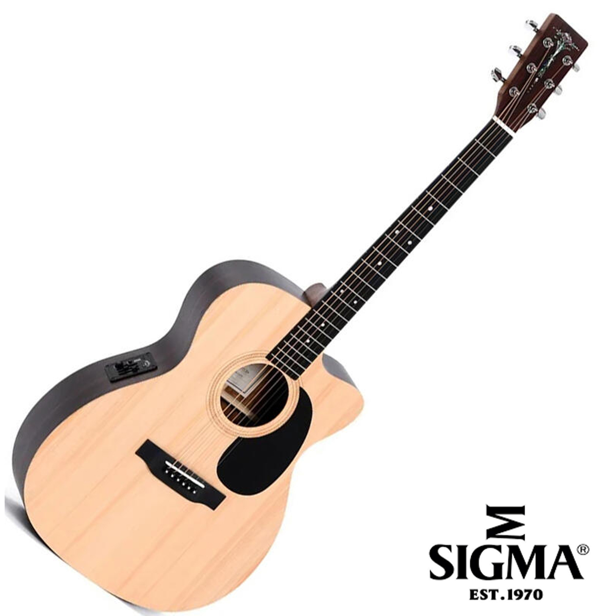 SIGMA 000TC E 面單板 木吉他 OM桶身 缺角 內建拾音器 EQ