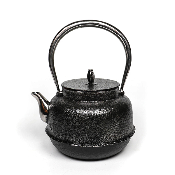 【佐藤勝久】古代肌 蟲蝕 砂鐵壺1.4L