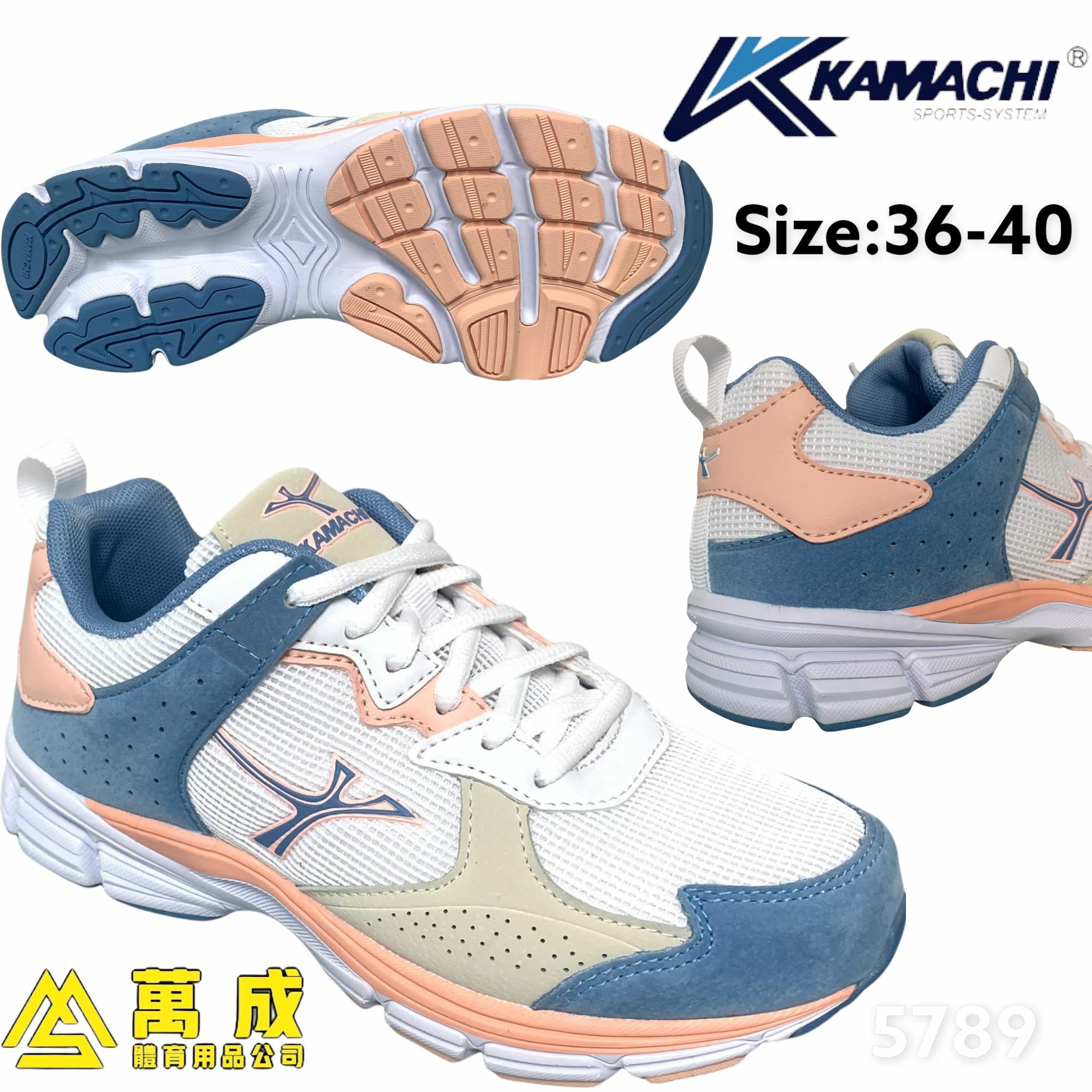 KAMACHI  防滑 女裝 運動鞋 有2種色可選