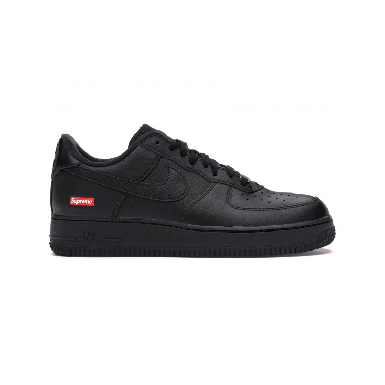 -(A19b)-NIKE AIR FORCE 1 LOW / SUPREME 黑-CU9225 001