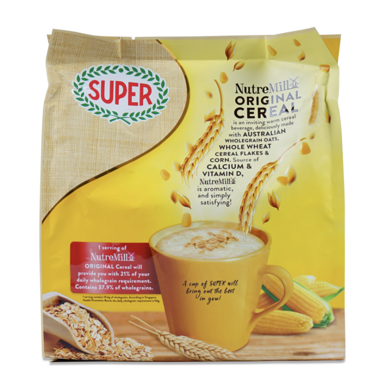 Super NutreMill 3合1 原味即溶麥片