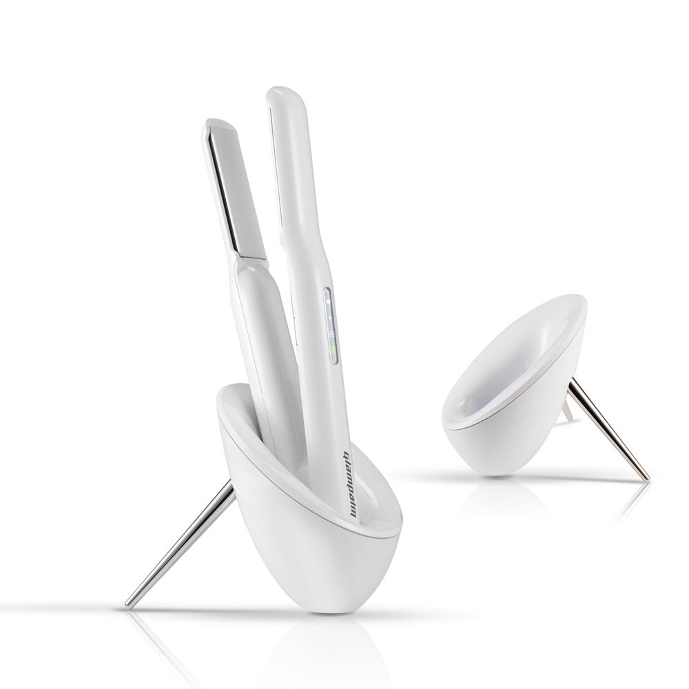 Glampalm GP244 Cordless Hair Styler Charging Dock - Diamond White