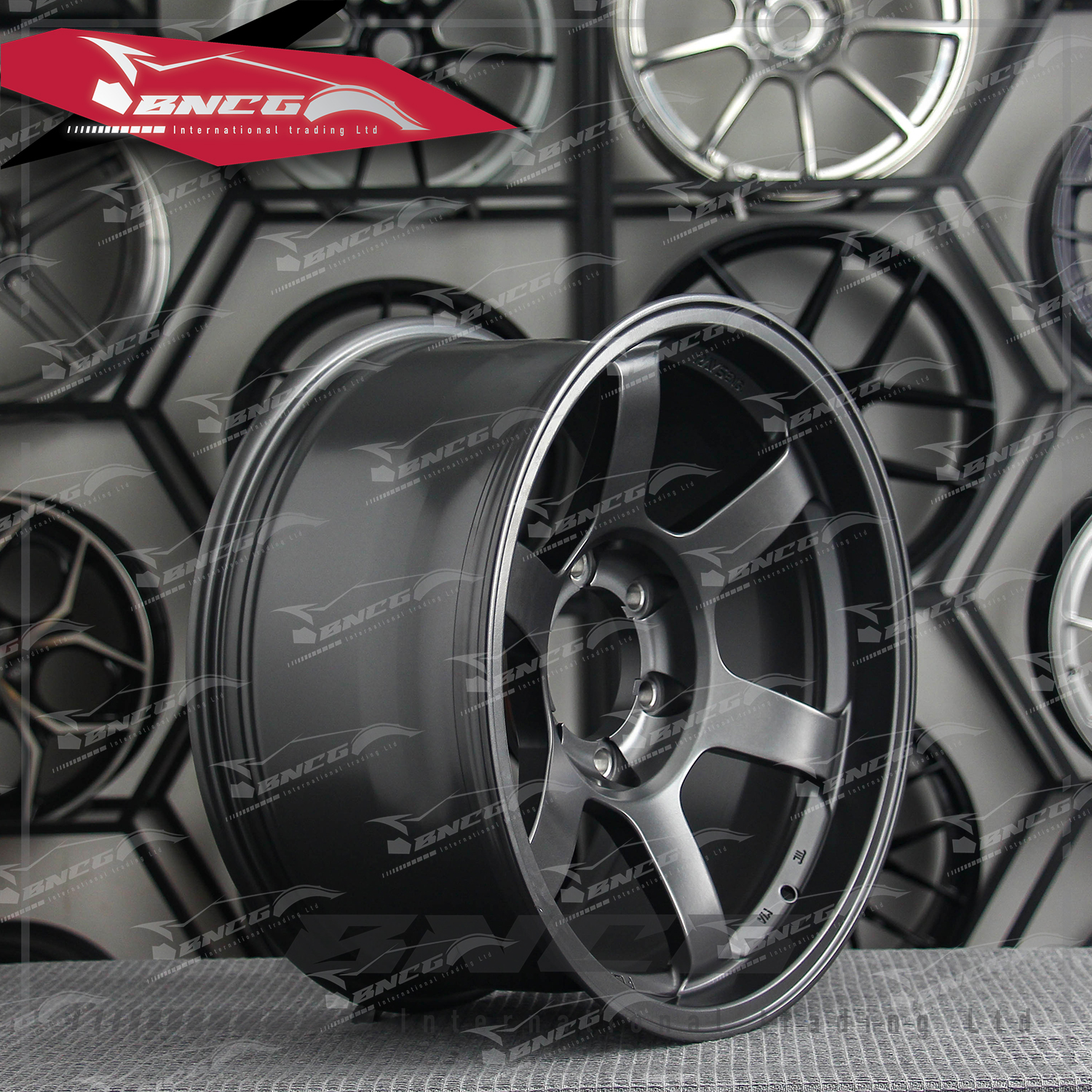 單片式 萬噸鍛造工藝輪圈 RAYS MONOBLOCK 亮黑套色工藝 品牌訂製鋁圈 改裝 高強度 輕量化 客製化 輪框