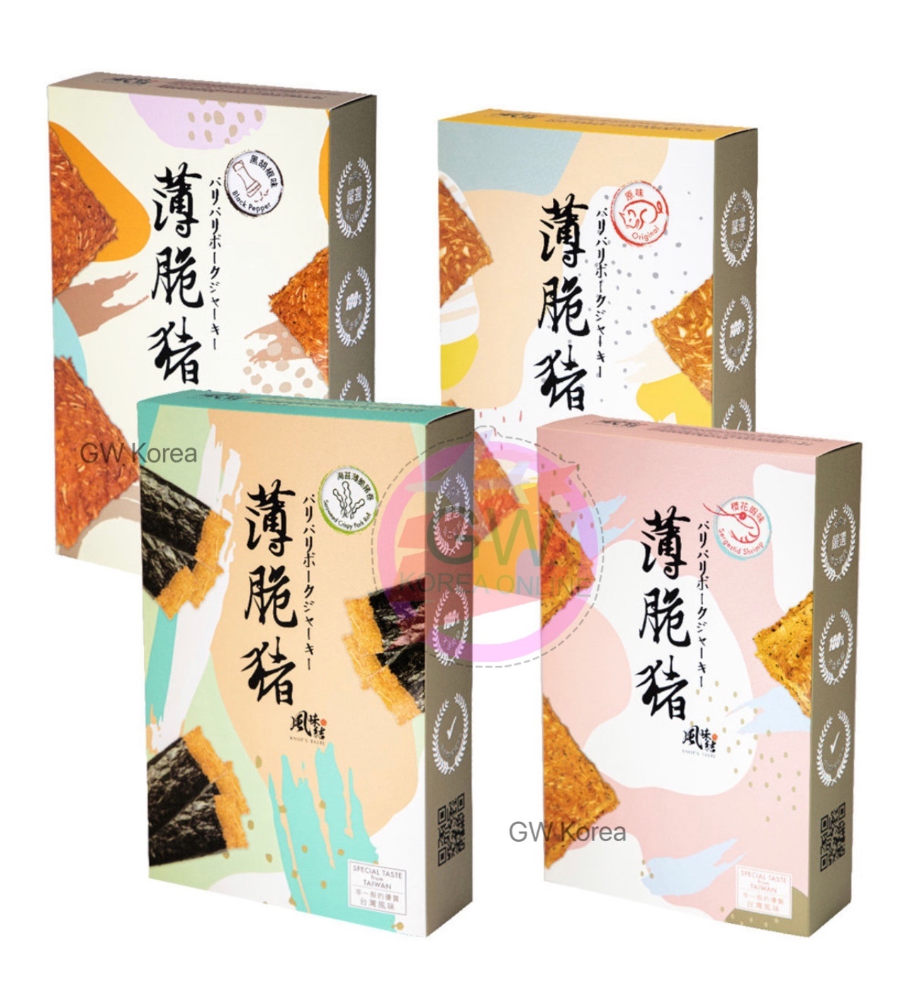 風味結薄脆豬肉紙