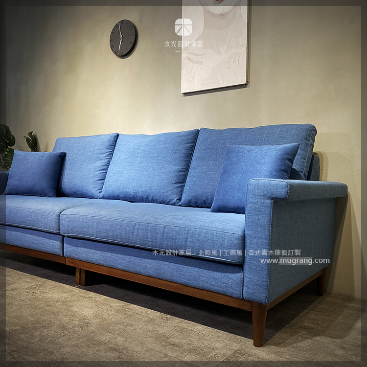 台灣製- 奧里布面扶手沙發|可訂製