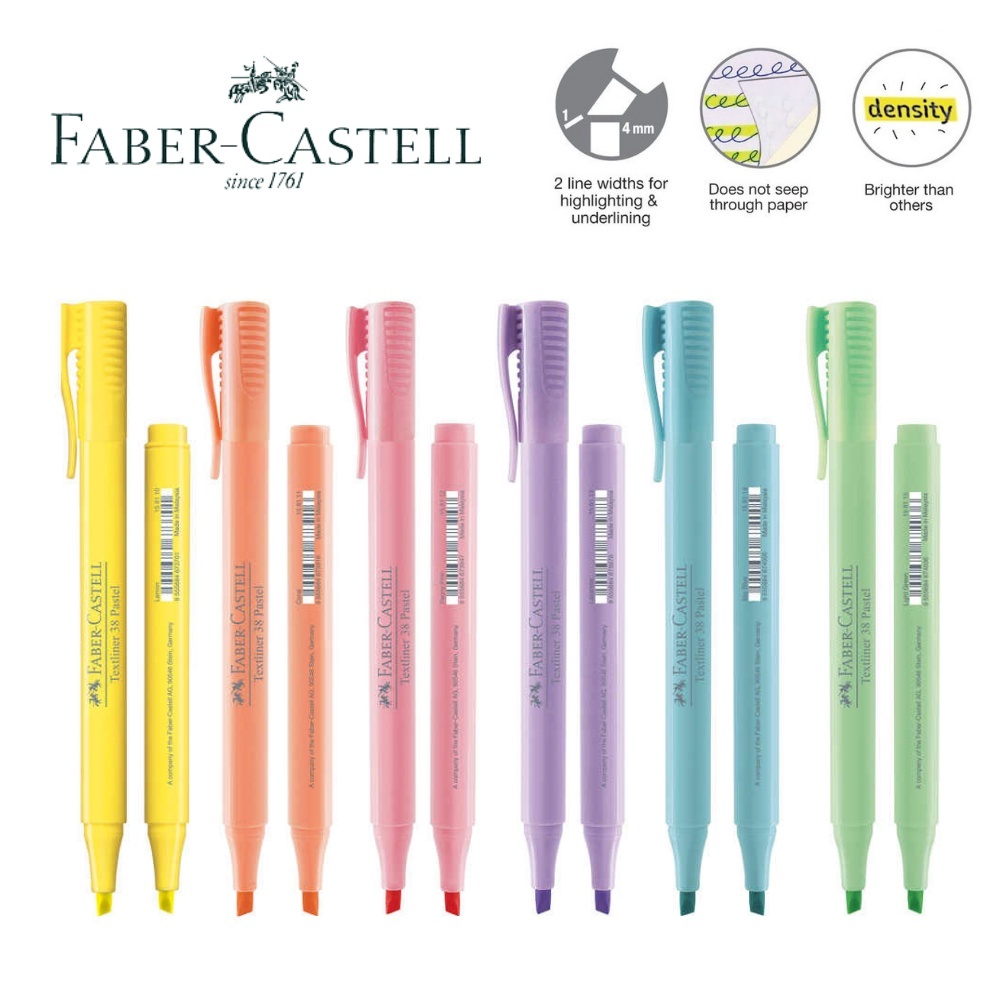 Faber Castell Pastel Textliner 38 Highlighter