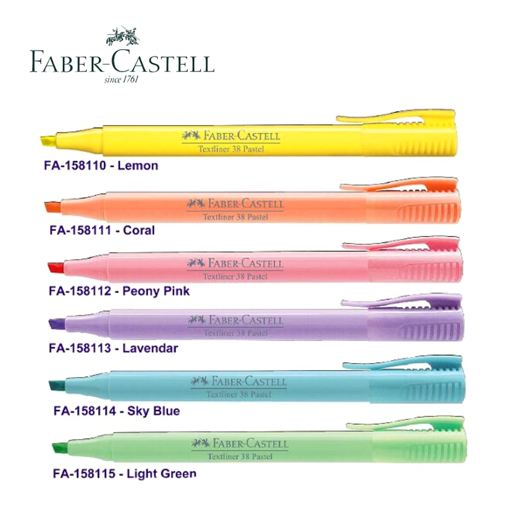 Faber Castell Pastel Textliner 38 Highlighter