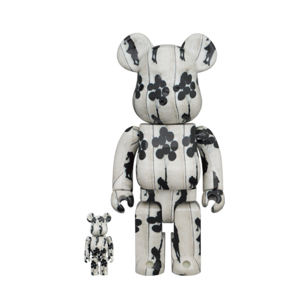 BE@RBRICK Flying Balloons Girl 氣球女孩 100％ & 400％
