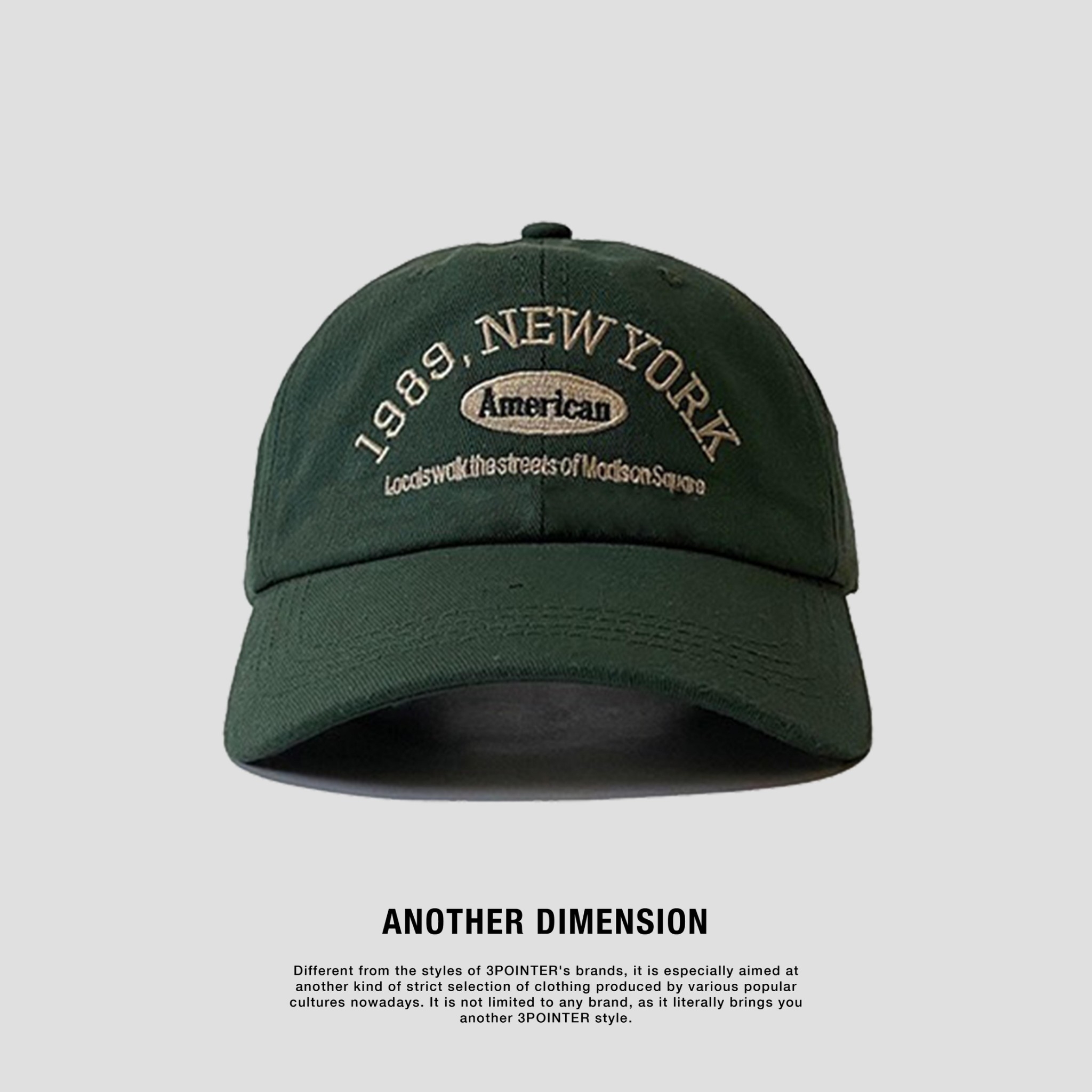 ANOTHER DIMENSION 1989 NEW YORK LOGO 老帽