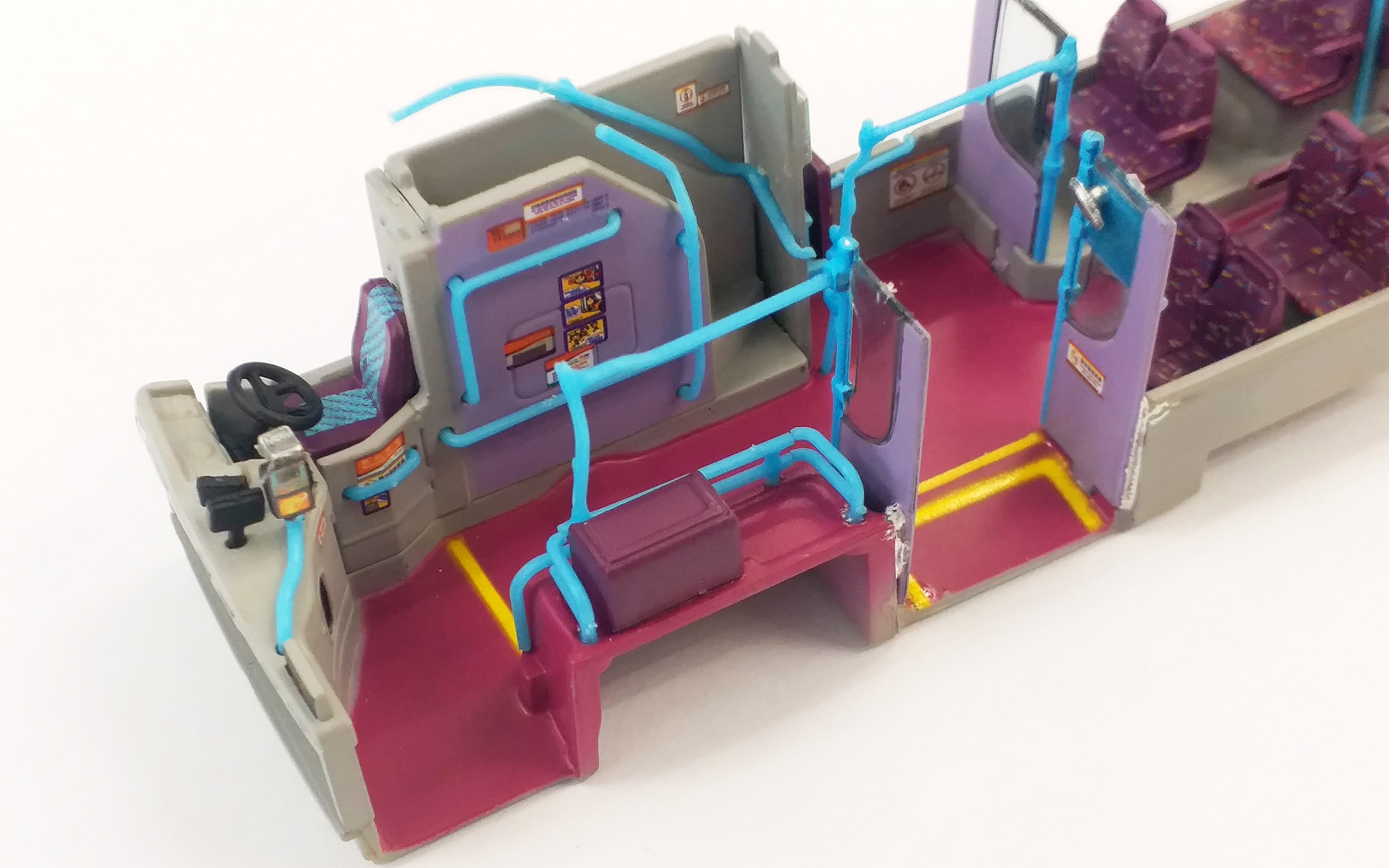 1/76 新巴 Dennis Trident 10.3m 3330 JJ7481 @ 石澳 9 金屬 巴士 模型 (63491)