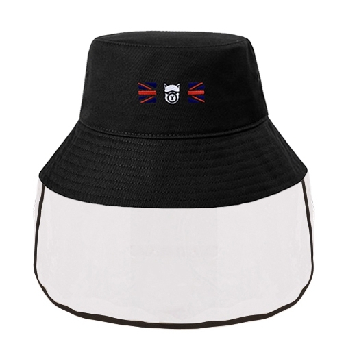 可拆式  英國旗小羊駝-防護漁夫帽