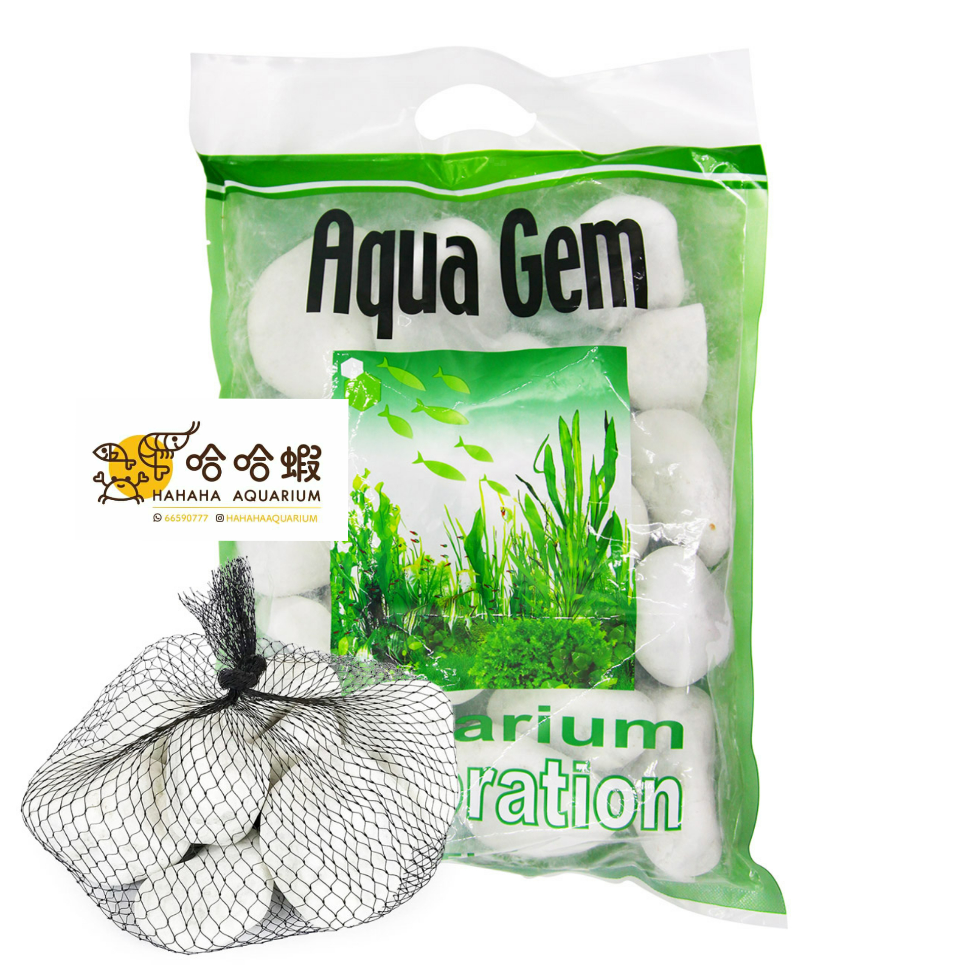 AQUA GEM 白色大石春